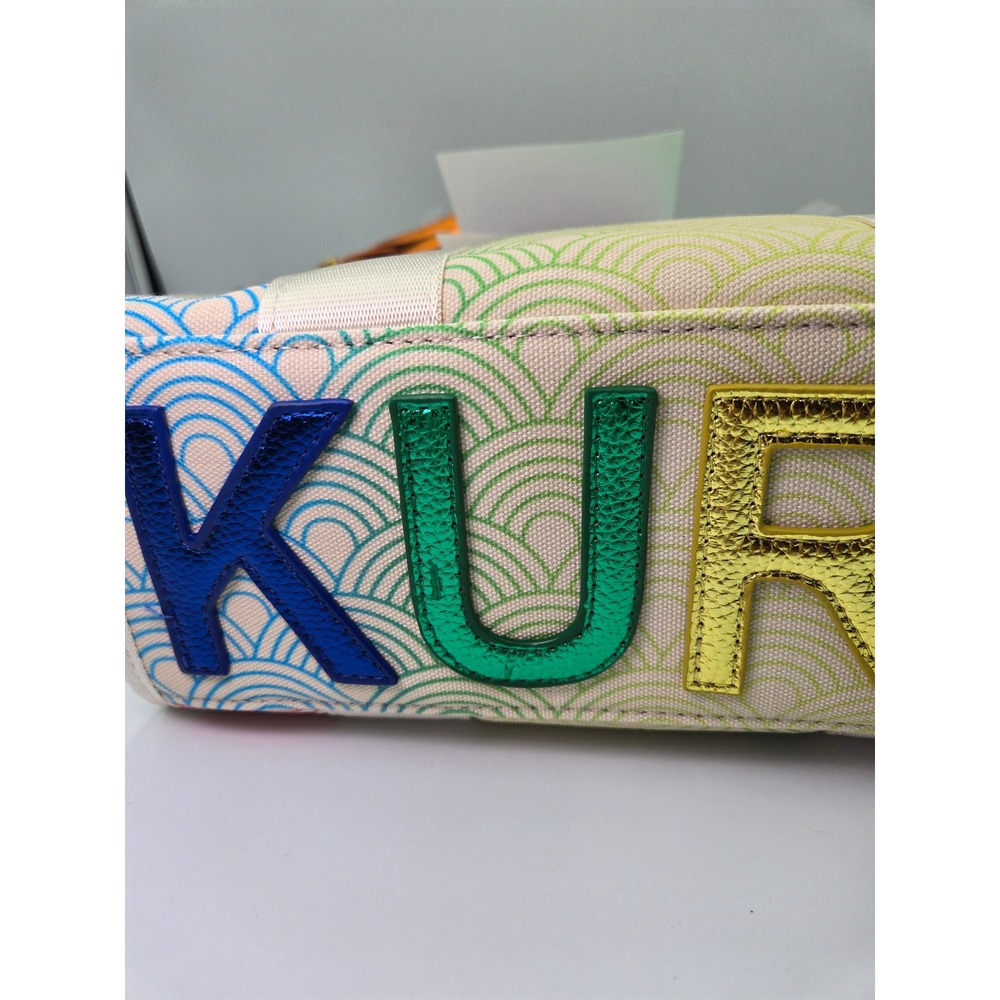 Kurt Geiger London Mini Kensington Tote Rainbow Wave‎ Top Handle Satchel - Picture 7 of 10